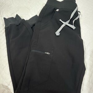 Figs Women Black Joggers